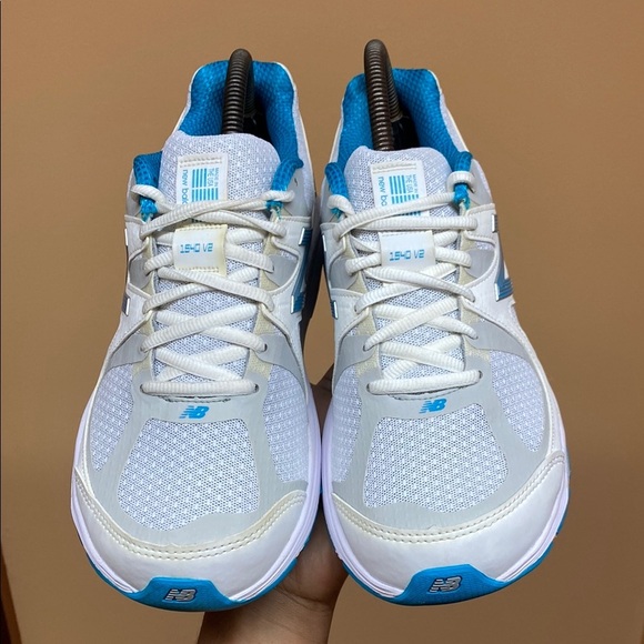 New Balance 1540 V2 Encap Rollbar White Blue Gray Walking Sneakers Size 8.5 - Picture 13 of 17